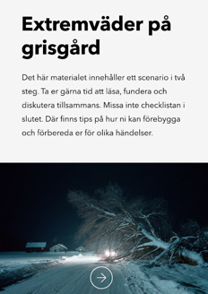 Omslag: Extremväder på grisgård