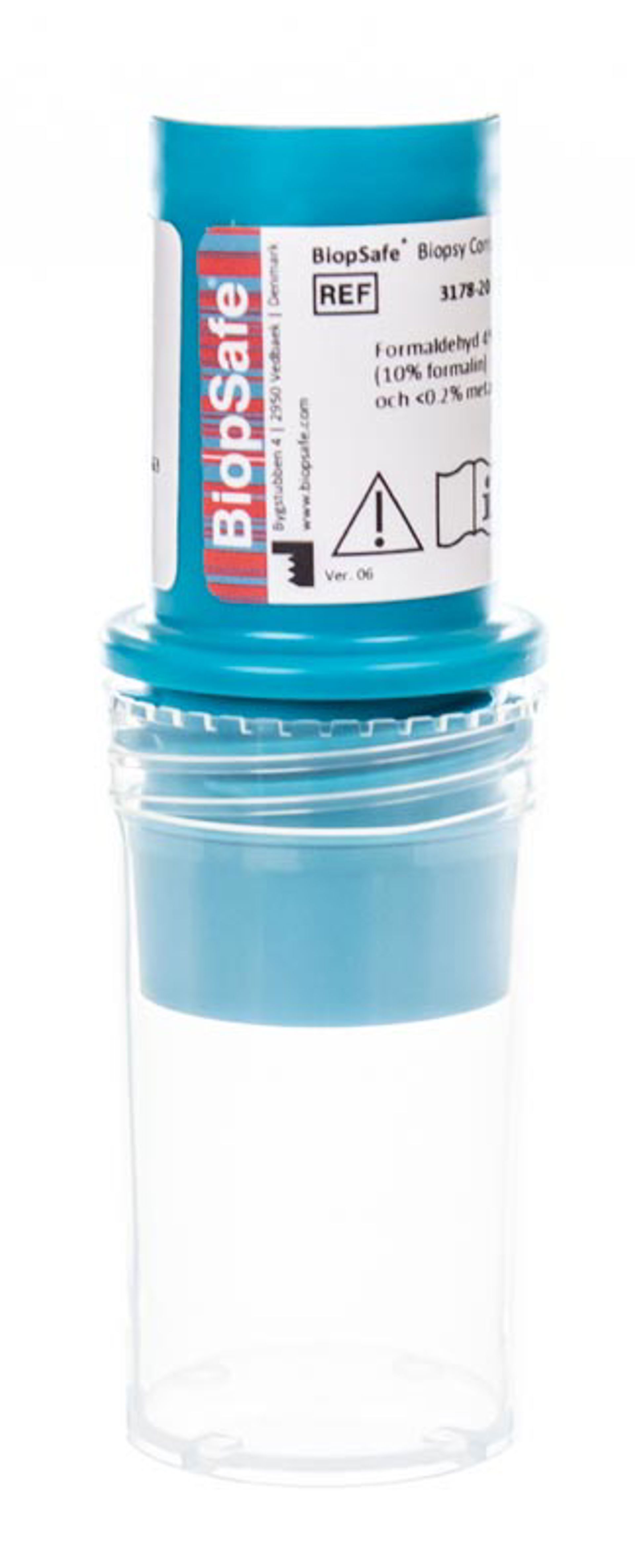 BiopSafe - Biopsy Container (formalin) 20 ml, 24-pack - SVA