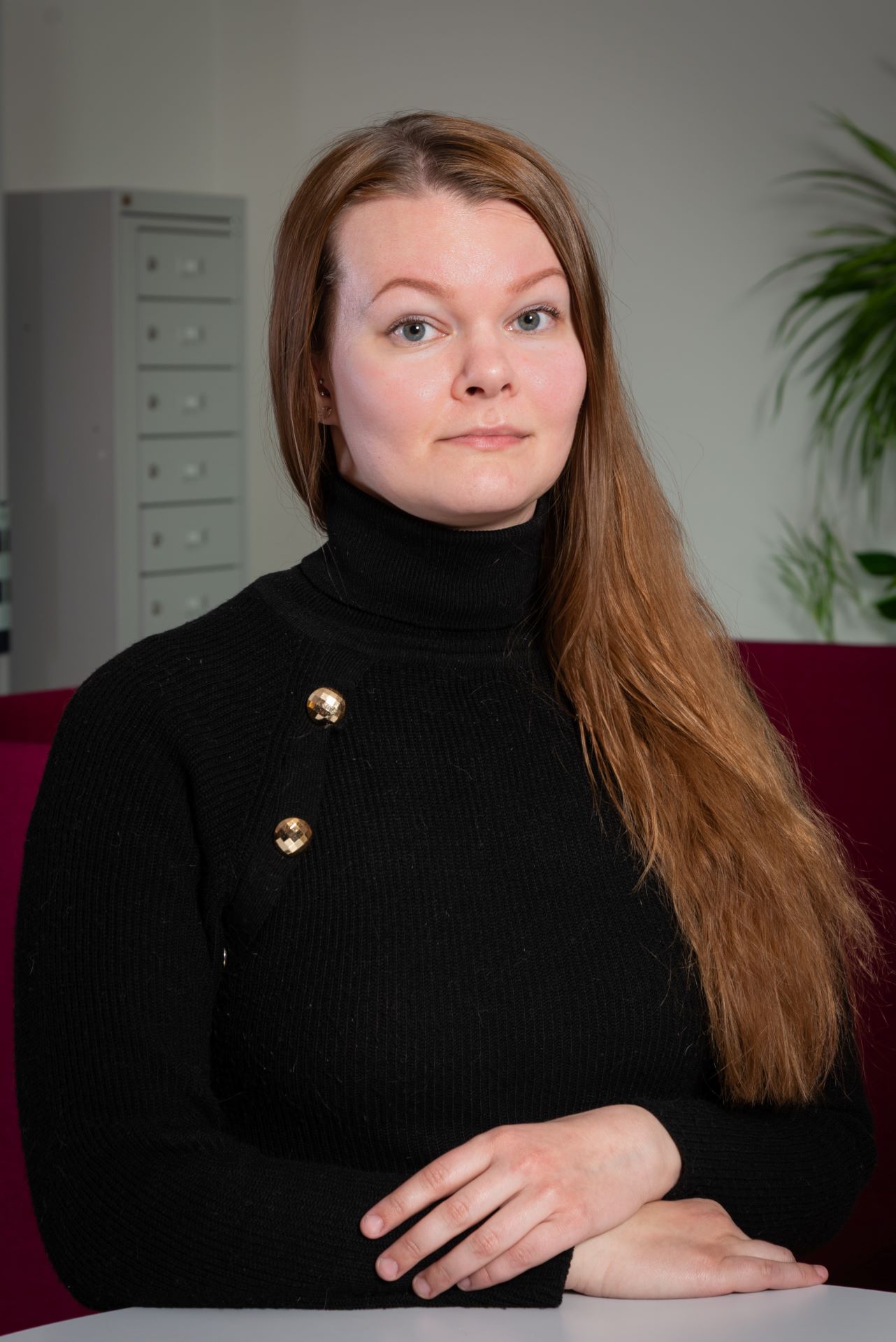 Porträtt av Moa Naalisvaara Engman 