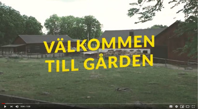 Introduktionsbild till film "Välkommen till gården"