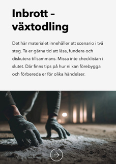 Omslag: Inbrott i växtodling
