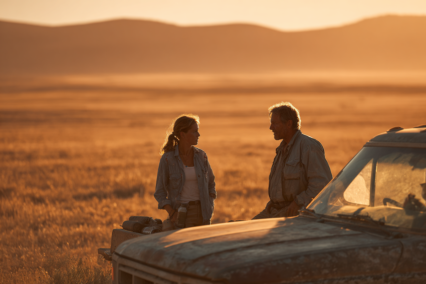 Diskussion i torrt landskap.