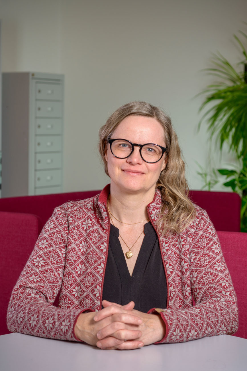 Porträttfoto av Charlotta Fasth